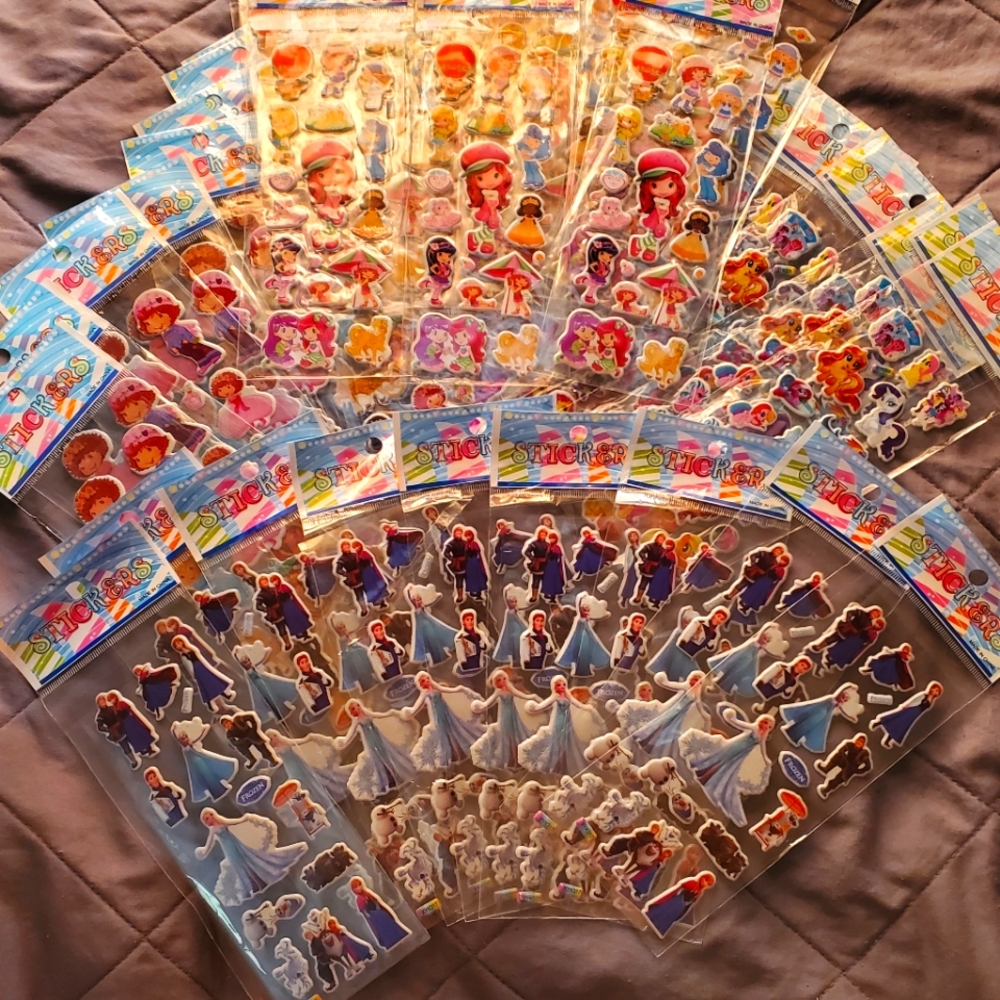 40 packs of  Cartoon character stickers